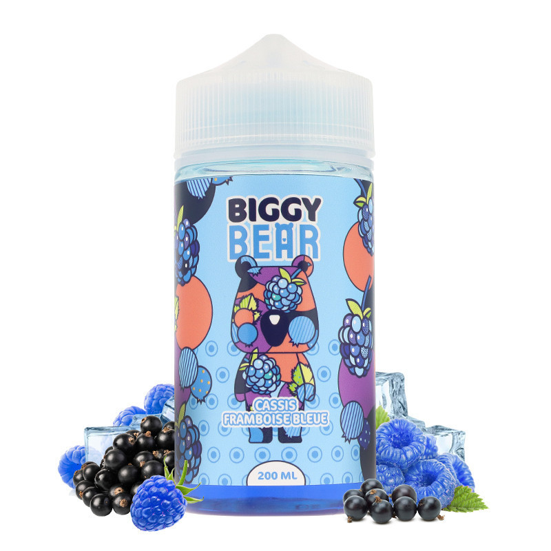 Cassis Framboise Bleue 200ml Biggy Bear